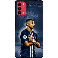 Силиконовый бампер чехол для ZTE Blade V40 Vita с картинкой Мбаппе ПСЖ Mbappe