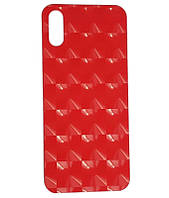 Защитная пленка наклейка на крышку телефона для OnePlus Nord N100 Cat Eye Red