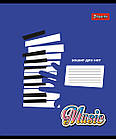 Зошит для нот А5/12 1В Music, 25 шт/уп., фото 6