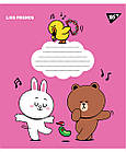Зошит для нот А5/12 YES Line friends, 25 шт/уп., фото 3