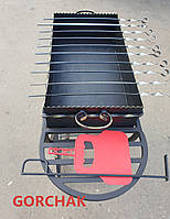 Столик боковий радіусний 400х250 мм