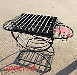 Столик боковий радіусний 400х250 мм, фото 4