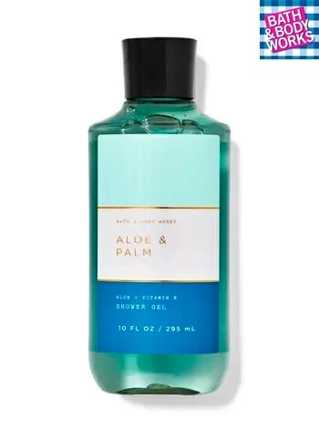 Гель для душу три-в-одному з чоловічої колекції Bath and Body Works Aloe & Palm 3-in-1 Hair, Face & Body Wash 295 мл