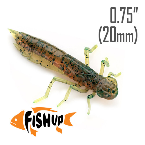 Dragonfly 0.75" (20 мм) 12 шт. Силікон FishUp col. 019