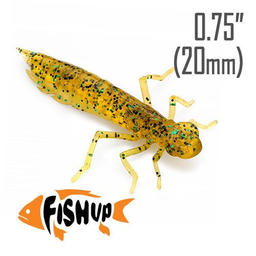 Dragonfly 0.75" (20 мм) 12 шт. Силікон FishUp col. 036