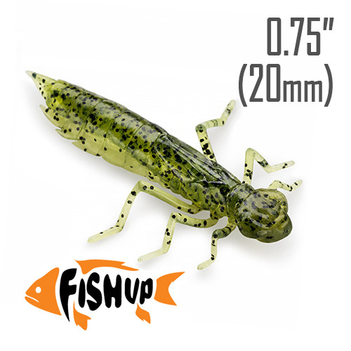 Dragonfly 0.75" (20 мм) 12 шт. Силікон FishUp col. 042