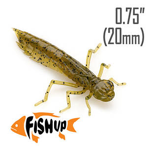 Dragonfly 0.75" (20 мм) 12 шт. Силікон FishUp col. 074