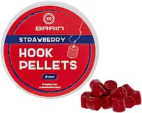 Пелети Brain Hook Pellets Strawberry 8mm 70g,1858.53.79