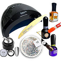 Набір для дизайну нігтів з лампою