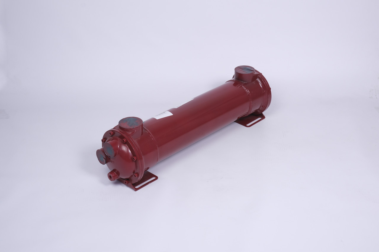 Водяний теплообмінник OMT SA131-520-L4, 120-250 л/хв (кожухотрубний маслоохолоджувач), фото 1
