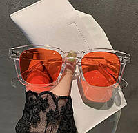 Модные стильные универсальные солнцезащитные очки, Прозрачные