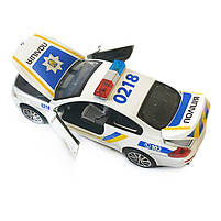 Машинка металева Поліція BMW «АвтоЕксперт» світло, звук 15*6*5см (TK-7777), фото 8