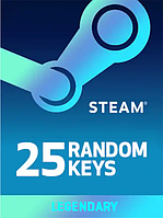 LEGENDARY STEAM RANDOM 25 KEY GLOBAL - 25 рандомных steam ключей