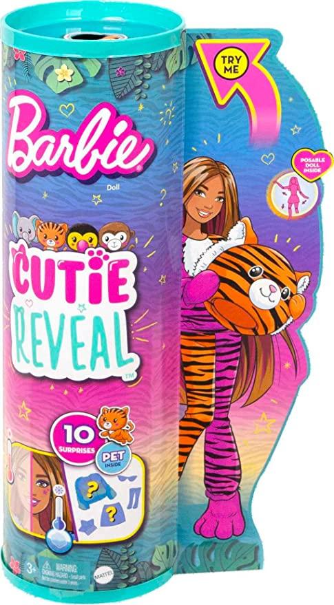Barbie Лялька Cutie Reveal Друзі з джунглів Тигреня HKP99