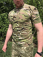 Тактична футболка камуфляж мультикам зсу