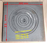 Дверцята чавунна двері грубу, печі, барбекю, мангал чавунне литво, фото 4