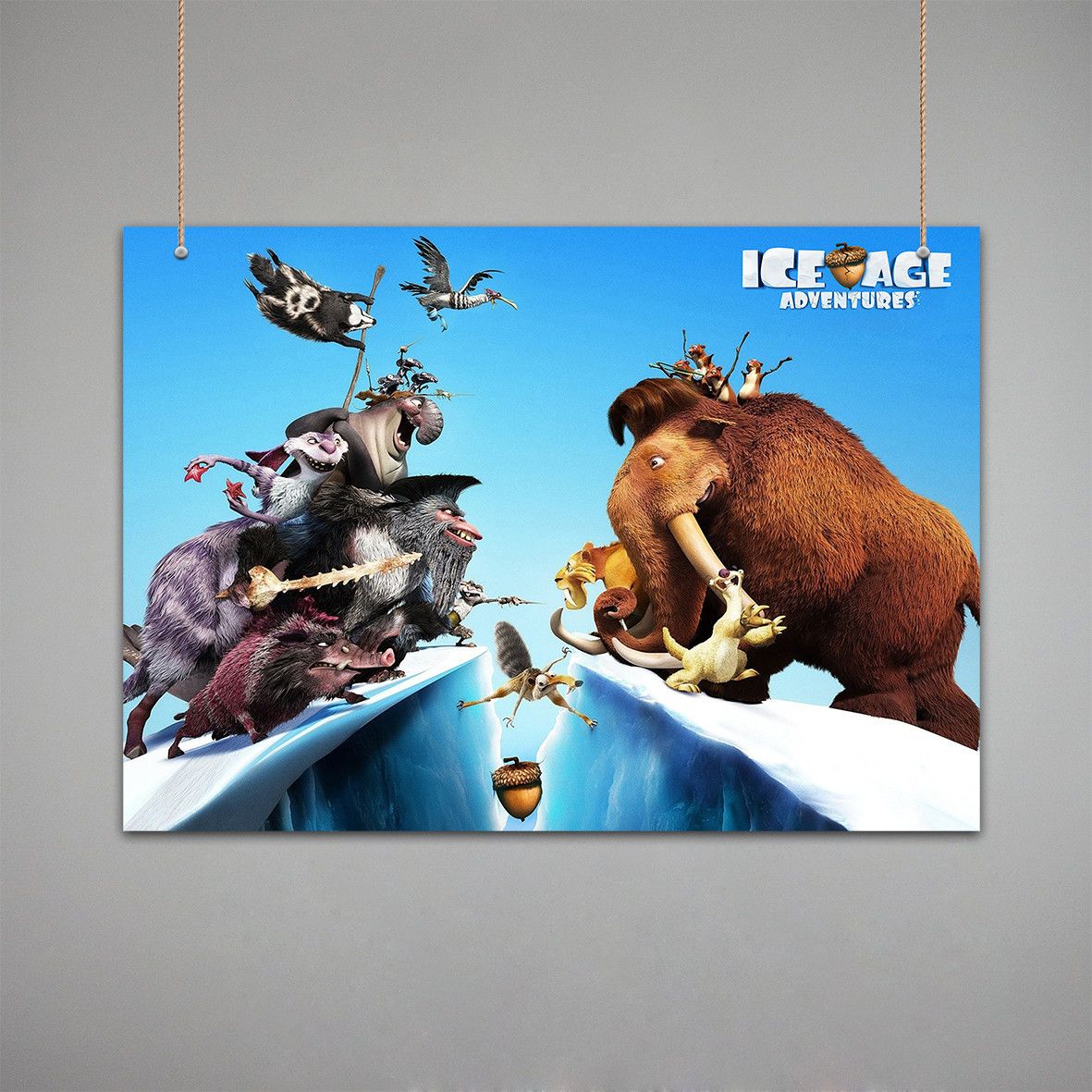 Постер: Льодовиковий період, Ice Age (Макет No2)