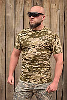 Тактична футболка камуфляж піксель зсу