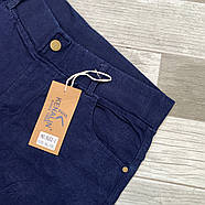 Джинси жіночі Kenalin, розмір 4Xl-5XL, сині, 9552-1, фото 3