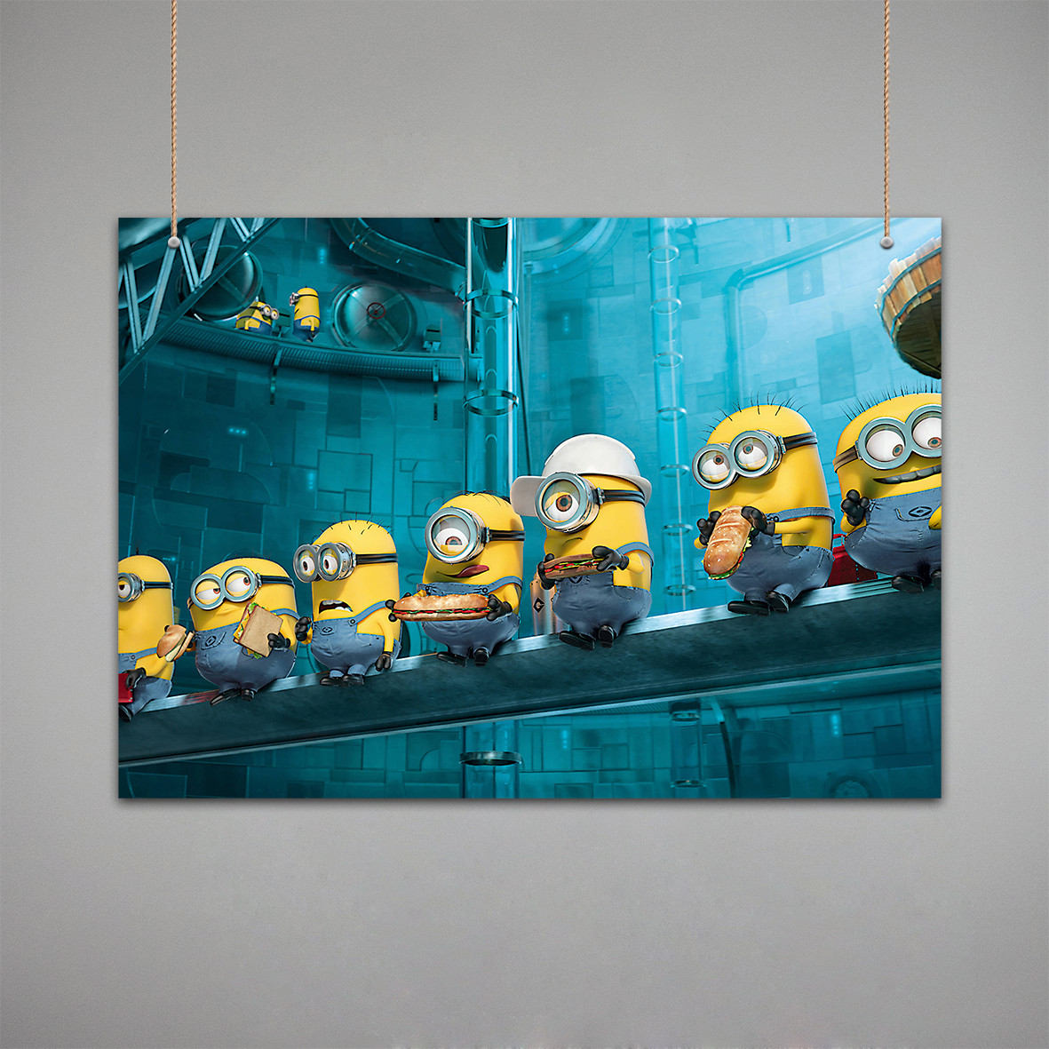 Постер: Ґадний я, Міньйони, Minions (Макет No2)