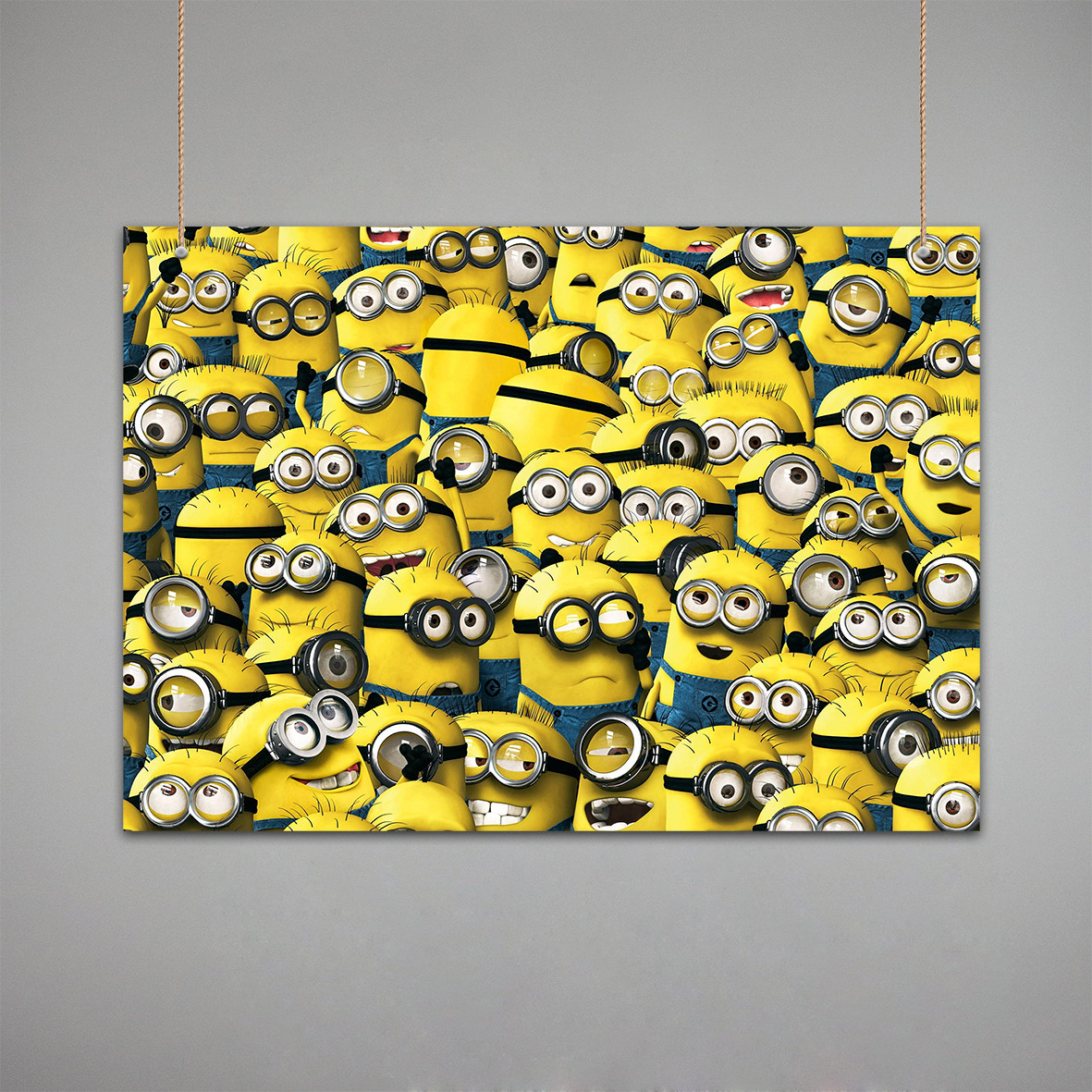 Постер: Ґадкий я, Міньйони, Minions (Макет No3)