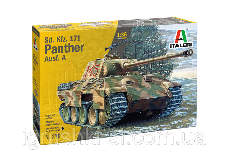 Збірна модель (1:35) Танк Sd.Kfz.171 Panther Ausf. A