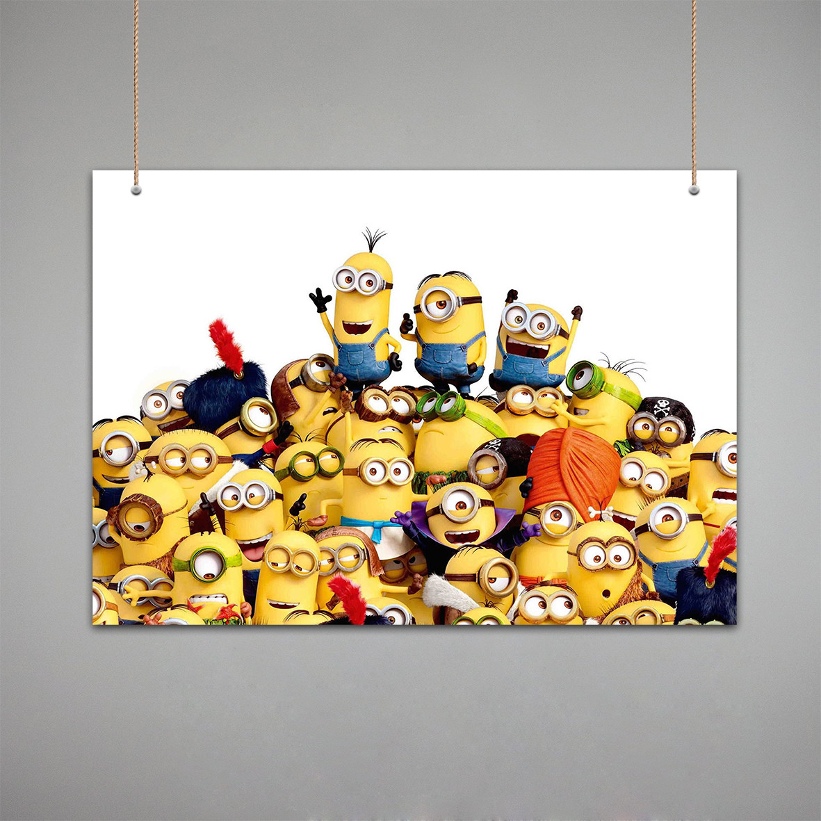 Постер: Ґадкий я, Міньйони, Minions (Макет No4)