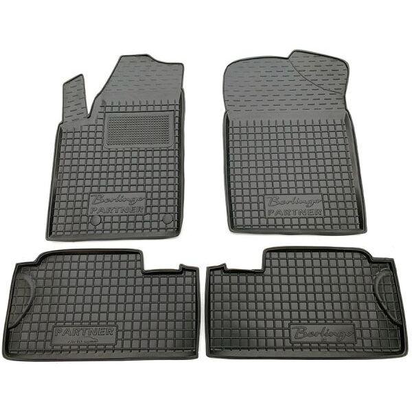 Килимки салона Citroen Berlingo 98- /Peugeot Partner 98- (4шт) Avto-Gumm 11145, фото 1