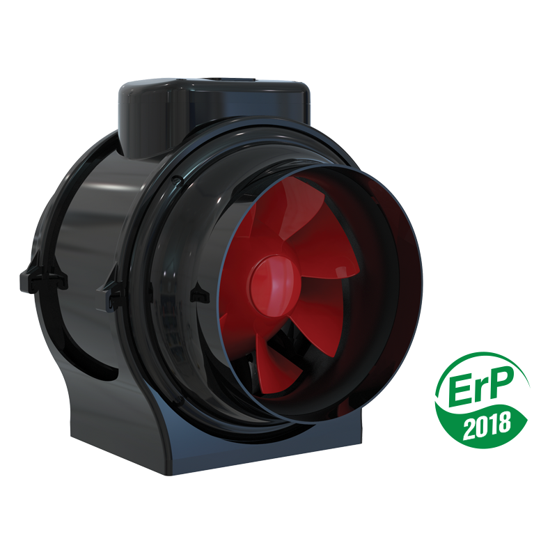 Канальний вентилятор Вентс БУСТ 200 ЕС ТУРБО пластиковий, фото 1