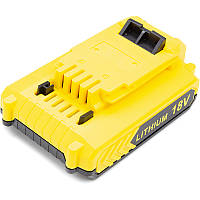 Акумулятор PowerPlant для шуруповертів та електроінструментів STANLEY 18V 2.5Ah Li-ion (FMC687L)