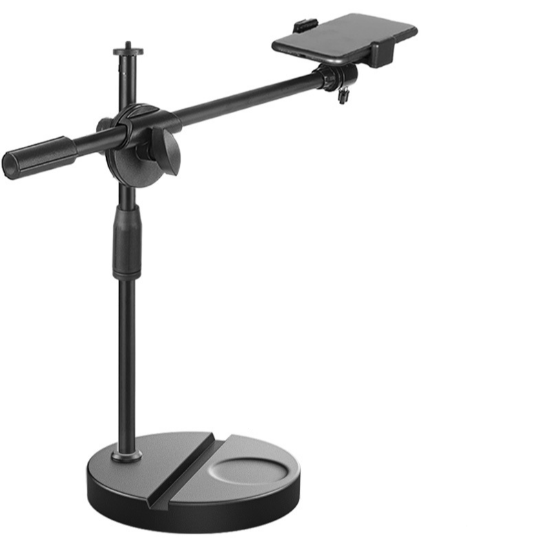 Настільний тримач, штатив для телефона стріла для зйомки зверху з висотою від 40 см до 60 см
