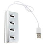 USB-хаб XON SmartHub Pro 4хUSB3.0 Сірий (UHAPM040043G 4996), фото 3