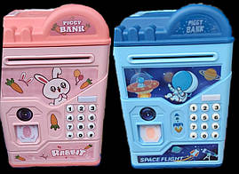 Дитяча скарбничка Сейф з електронним Кодовим замком і відбитком Пальца Piccy Bank