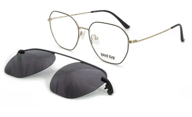 Окуляри з кліпсами для зору жіночі (плюс/мінус/астигматика) лінзи - Корея, фото 1