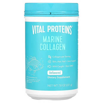 Vital Proteins Marine Collagen Unflavored 221 грам, Без смаку