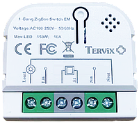 Умный выключатель Tervix Pro Line ZigBee Switch (1 клавиша/розетка), Белый