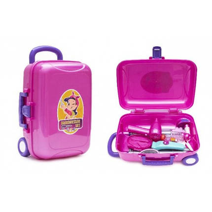 Перукарський набір у валізі з коліщатками р.35*25*14 5см ТМ Оріон арт.199в2, фото 1