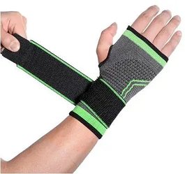 Бандаж на пензель і пальці від травм і перевантажень / Еластичний бинт для кисті