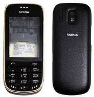 Корпус для мобильного телефона для Nokia 202 Черный
