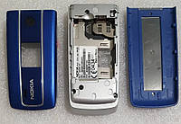 Корпус для мобильного телефона для Nokia 3555 Silver-Blue