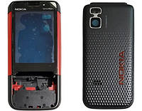 Корпус для мобильного телефона Nokia 5610 Черный-red