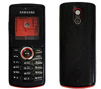 Корпус для мобильного телефона Samsung E2120 с клавиатурой Черный