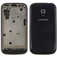 Корпус для мобильного телефона Samsung I8160, черный