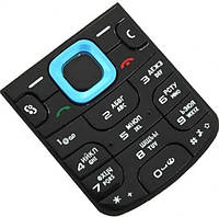Клавиатура кнопки для Nokia 5320 Xpress Music (Черный-Blue)