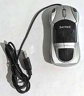 Мышка (компьютерная) Sertec SM-2168 Silver Машинка