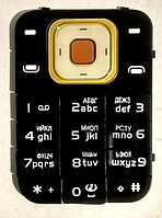 Клавиатура для телефона (для кнопочного телефона) для телефона Nokia 7370 Черный