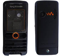 Корпус для мобильного телефона для Sony Ericsson W200 Черный