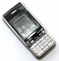 Корпус для мобильного телефона Nokia 3230 (Черный-Silver)