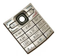 Клавіатура мобільна (для кнопочного телефона) для телефону Nokia E50 Silver