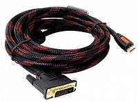 Пеходник HdMi \ HdMi (папа) R[2]C[1]1,5 метра